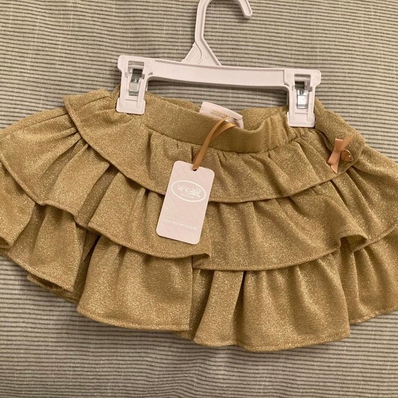 Le Chic gold and pink baby set - Picture 5 of 8